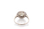 Bague 53 Bague diamant 1,16 ct K/VS2 en or 18k et platine 58 Facettes 27498-27838