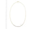 Collier Chini - Collier maille forçat en or jaune 18 ct 58 Facettes 40238