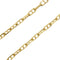 Collier Chini - Collier maille forçat en or jaune 18 ct 58 Facettes 40238