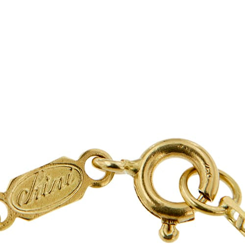 Collier Chini - Collier maille forçat en or jaune 18 ct 58 Facettes 40238