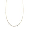 Collier Chini - Collier maille forçat en or jaune 18 ct 58 Facettes 40238