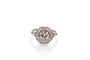 Bague 53 Bague Art déco en platine et diamants 58 Facettes 27839-27337