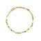 Bracelet Bracelet à segments en or jaune 18 ct avec saphirs et diamants 58 Facettes 35277