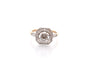 Bague 53 Bague Art déco en platine et or 18k, diamants 1,40 ct 58 Facettes 27849-27136B