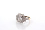 Bague 54 Bague diamant 1,06 ct H/SI2 en or 18k et platine 58 Facettes 27858-27497
