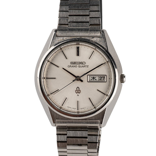 Seiko Grand Quartz - Montre 4843-8041 en acier 58 Facettes TOT-11196