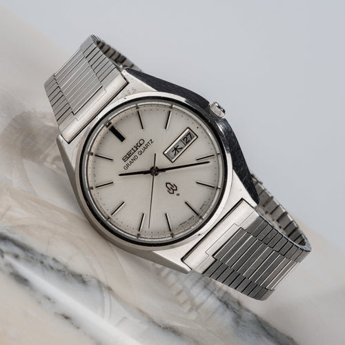 Seiko Grand Quartz - Montre 4843-8041 en acier 58 Facettes TOT-11196