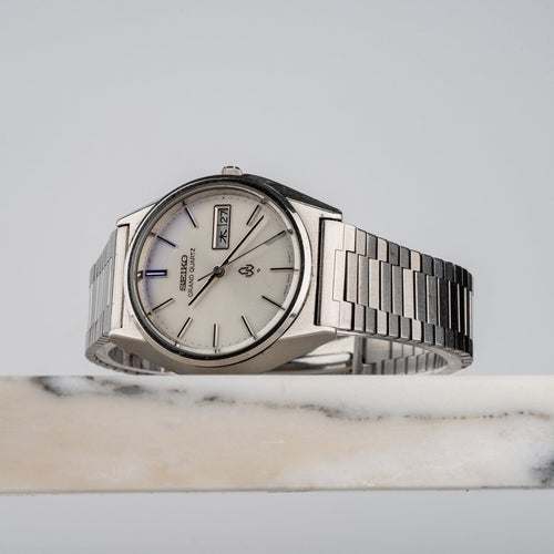 Seiko Grand Quartz - Montre 4843-8041 en acier 58 Facettes TOT-11196