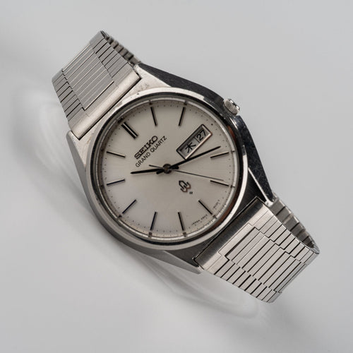 Seiko Grand Quartz - Montre 4843-8041 en acier 58 Facettes TOT-11196
