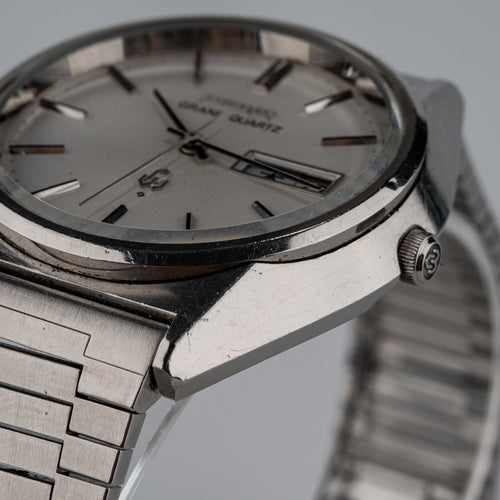 Seiko Grand Quartz - Montre 4843-8041 en acier 58 Facettes TOT-11196