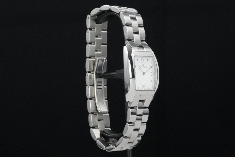 Baume & Mercier Hampton - Montre quartz en acier 58 Facettes TOT-10652