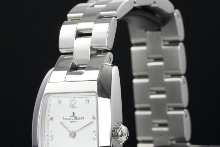 Baume & Mercier Hampton - Montre quartz en acier 58 Facettes TOT-10652