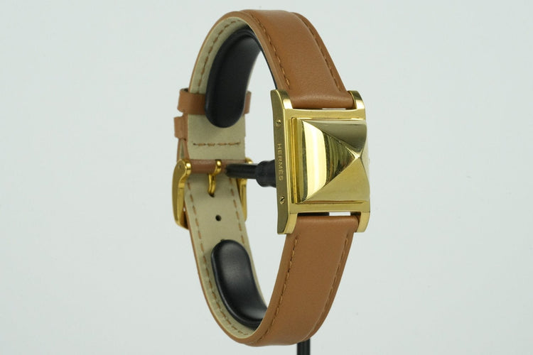 Hermès Medor - Montre en acier 58 Facettes TOT-01962