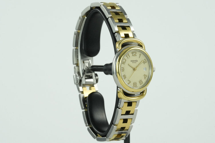 Hermès Pullman - Montre femme en acier 58 Facettes TOT-01928