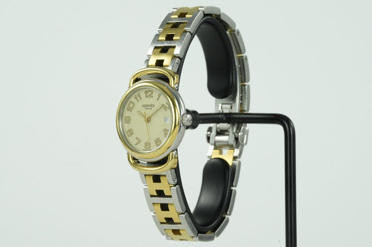 Hermès Pullman - Montre femme en acier 58 Facettes TOT-01928
