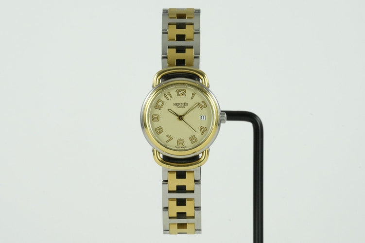 Hermès Pullman - Montre femme en acier 58 Facettes TOT-01928
