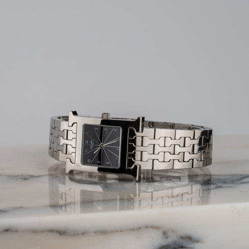Hermès Heure H - Montre HH1.210.361 en acier 58 Facettes TOT-02118