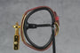 Hermès Kelly - Montre plaqué or bracelet cuir rouge 58 Facettes TOT-11286