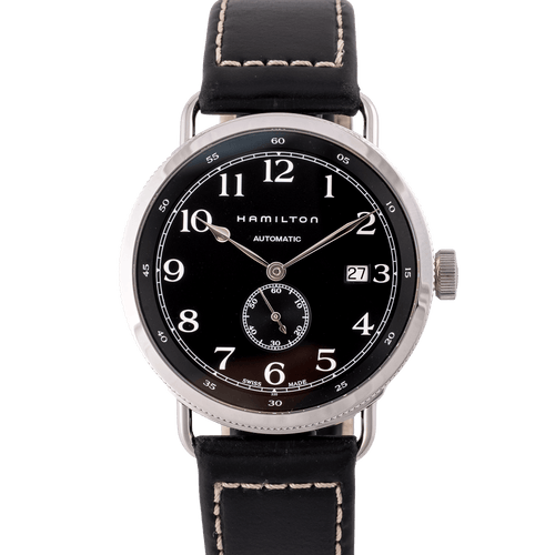Hamilton Khaki Navy Pioneer - Montre automatique en acier 58 Facettes TOT-10427