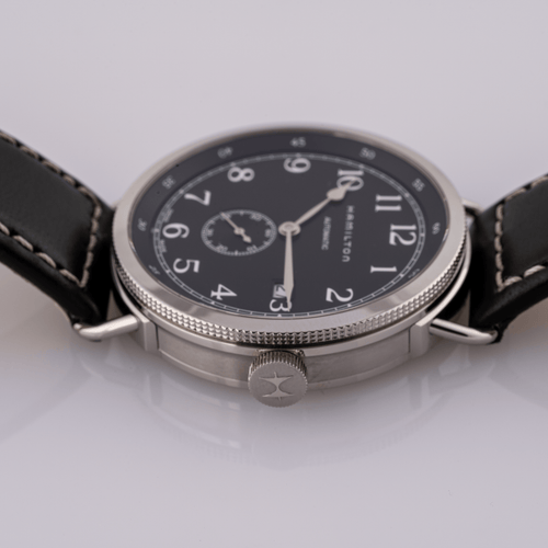 Hamilton Khaki Navy Pioneer - Montre automatique en acier 58 Facettes TOT-10427