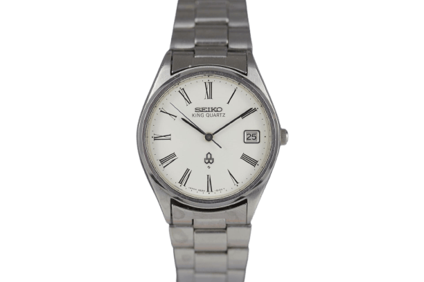 Seiko King Quartz - Montre en acier 58 Facettes TOT-10711