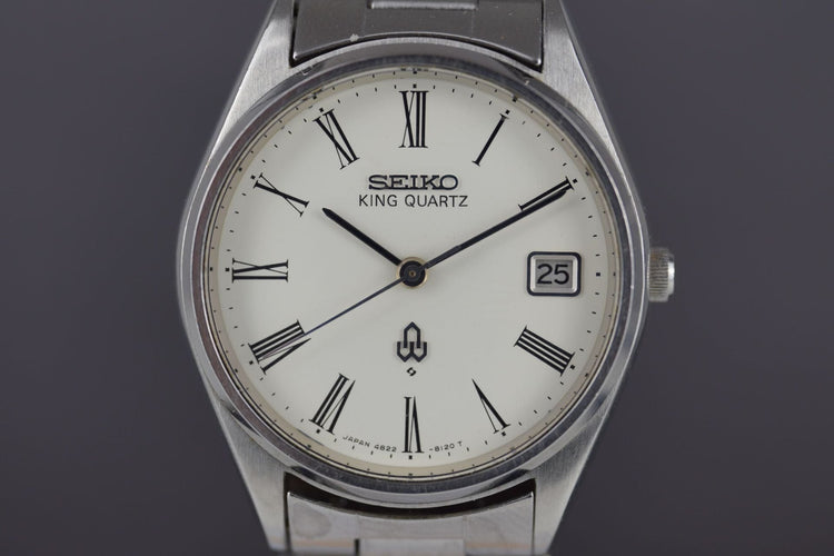 Seiko King Quartz - Montre en acier 58 Facettes TOT-10711