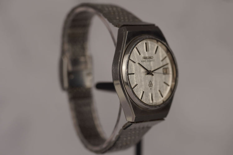 Seiko King Quartz - Montre en acier 58 Facettes TOT-10870