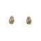 Boucles d'oreilles Pomellato Schegge - Boucles d’oreilles créoles en or 18 ct, diamants et saphirs jaunes 58 Facettes 38310