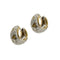 Boucles d'oreilles Pomellato Schegge - Boucles d’oreilles créoles en or 18 ct, diamants et saphirs jaunes 58 Facettes 38310