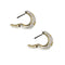 Boucles d'oreilles Pomellato Schegge - Boucles d’oreilles créoles en or 18 ct, diamants et saphirs jaunes 58 Facettes 38310