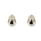 Boucles d'oreilles Pomellato Schegge - Boucles d’oreilles créoles en or 18 ct, diamants et saphirs jaunes 58 Facettes 38310