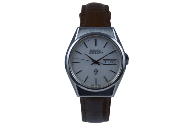 Montre Seiko King Quartz - Montre en acier 58 Facettes TOT-11277