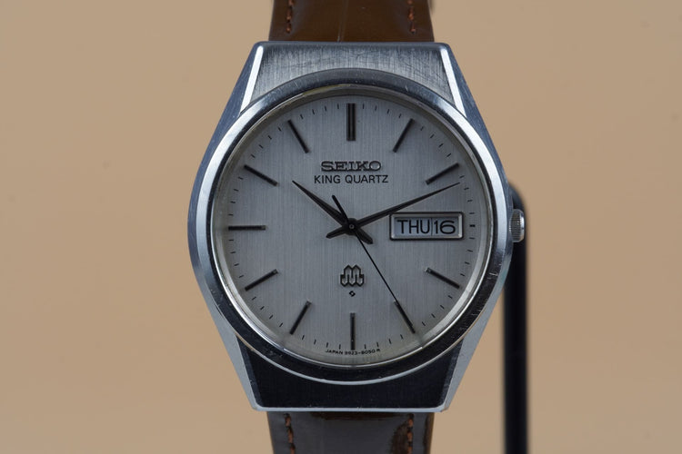 Montre Seiko King Quartz - Montre en acier 58 Facettes TOT-11277