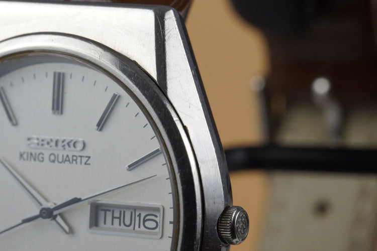 Montre Seiko King Quartz - Montre en acier 58 Facettes TOT-11277