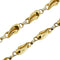 Collier Chimento - Collier maille fantasia en or jaune et blanc 18 ct 58 Facettes 39995