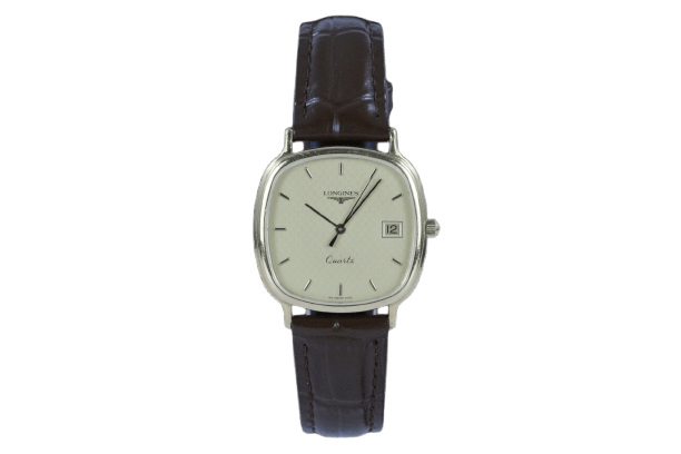 Longines TV - Montre quartz plaqué or 58 Facettes TOT-01848