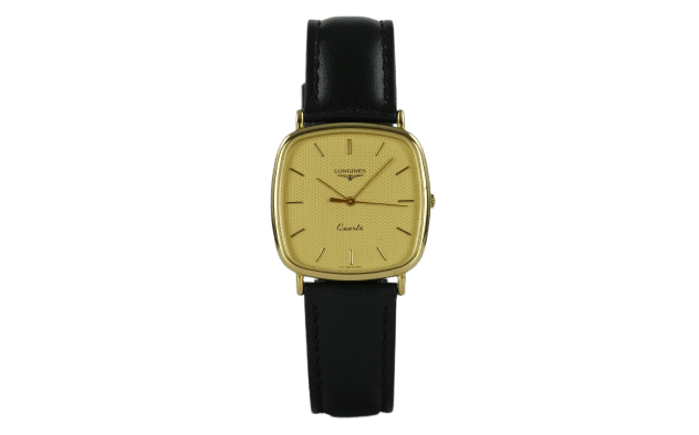 Montre Longines TV - Montre quartz plaqué or 58 Facettes TOT-01908