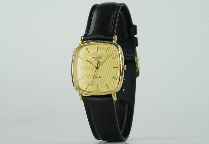 Montre Longines TV - Montre quartz plaqué or 58 Facettes TOT-01908