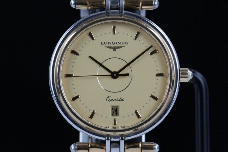 Montre Longines Flagship - Montre unisexe en acier bicolore 58 Facettes TOT-01814