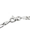 Collier Collier maille Figaro (grumette 3+1) en or blanc 18 ct 58 Facettes 33207