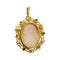 Pendentif Pendentif-broche camée ovale en or jaune 18 ct 58 Facettes 34668