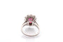Bague 54.5 Bague rubis birman non chauffé 4,58 ct en or 18k et diamants 58 Facettes 27808