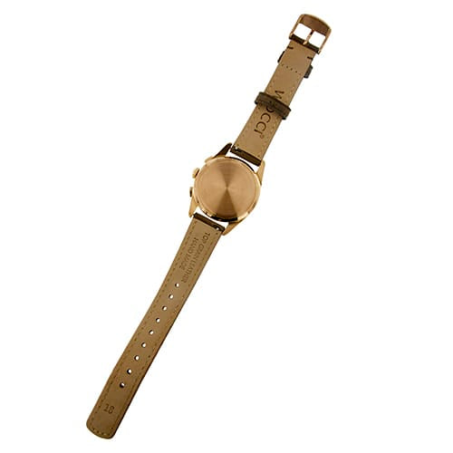 Montre Longines - Montre chronographe vintage en or rose 18 ct 58 Facettes 38045