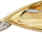 Broche Pomellato - Broche feuille en or jaune et or blanc avec diamants 58 Facettes 26829