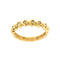 Bague 54 Bague rivière en or jaune 18 ct avec diamants 0,16 ct 58 Facettes 23130