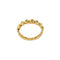 Bague 54 Bague rivière en or jaune 18 ct avec diamants 0,16 ct 58 Facettes 23130