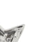 Boucles d'oreilles Boucles d’oreilles puces étoile en or blanc 18 ct et diamants 0,71 ct 58 Facettes 25593
