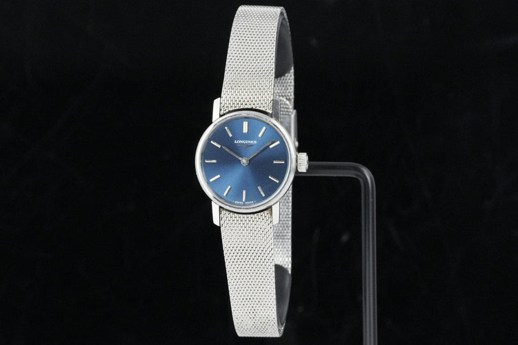 Longines Mechanical - Montre femme en acier, réf. 4007 1 8691 58 Facettes TOT-10528
