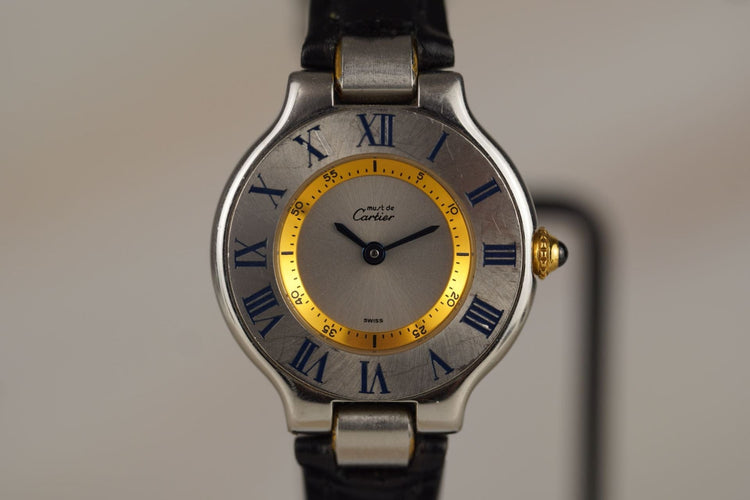 Cartier Must 21 - Montre en acier 58 Facettes TOT-11057
