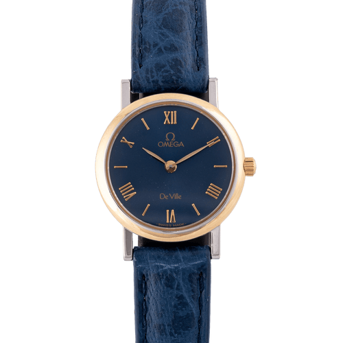 Omega De Ville - Montre 595.1111 en acier 58 Facettes TOT-01889